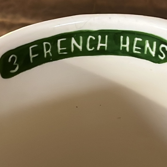 BOOVILLE Magenta 3 French Hens mug  Angela Staehling B37 - Picture 5 of 12